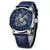Oubaoer relógios masculinos 2024 mecânico automático marca superior de luxo tourbillon auto enrolamento couro esporte relógio pulso - comprar online