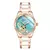 Orkina relógio de pulso feminino, relógio de pulso mecânico à prova d'água com pulseira de aço fashion para mulheres - comprar online