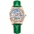 Chenxi novo relógio mecânico automático feminino marca de luxo elegante senhoras relógio rosa ouro aço inoxidável à prova dwaterproof água relógios pulso - comprar online