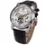 FORSINING-Luxo Tourbillon relógios de pulso para homens, movimento mecânico automático, esporte relógio militar, relógio masculino, novo