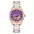 Orkina relógio de pulso feminino, relógio de pulso mecânico à prova d'água com pulseira de aço fashion para mulheres - loja online