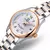 Carnaval marca vestido relógio senhoras luxo safira movimento automático relógios de pulso mecânicos à prova dwaterproof água para mulher reloj mujer - loja online
