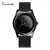 Enmex design criativo masculino feminino relógio de pulso conceito ramo breve aço inoxidável rosto simples natureza moda quartzo relógio de pulso masculino - comprar online
