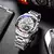 AILANG Grande Dial Vintage Mens Pulso Esportes Tourbillon Oco Automático Mecânico Mão Enrolamento Relógio dos homens - Turinshop virtual