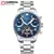 Imagem do Carnaval moda tourbillon relógios mecânicos para homem relógio automático safira à prova dwaterproof água calendário luminoso relogio masculino