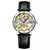 IK Coloração Mulheres Relógio Mecânico, Lettering Roman, Bezel, Nuvens de Ouro, Gravação, Esqueleto, Automático, Auto Vento, Senhoras Relógios De Pulso - Turinshop virtual