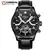Carnaval moda tourbillon relógios mecânicos para homem relógio automático safira à prova dwaterproof água calendário luminoso relogio masculino