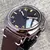 Tandorio 42mm NH35A 20bar quadrado polido relógio masculino automático cristal de safira preto califórnia mostrador parafuso coroa pulseira de couro - loja online