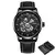 Oubaoer relógios masculinos 2024 mecânico automático marca superior de luxo tourbillon auto enrolamento couro esporte relógio pulso - Turinshop virtual