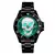 Skmei-relógio de pulso de quartzo masculino, aço inoxidável, skeleton, creative, impermeável, para homens - loja online