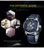 Oubaoer relógios masculinos 2024 mecânico automático marca superior de luxo tourbillon auto enrolamento couro esporte relógio pulso - Turinshop virtual