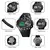SKMEI-Relógios digitais à prova d'água masculinos, Display LED, Semana Display, Alarme Relógios de pulso, Original, Negócio - Turinshop virtual