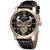 FORSINING-Luxo Tourbillon relógios de pulso para homens, movimento mecânico automático, esporte relógio militar, relógio masculino, novo