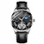 AILANG Qualidade Assista men Tourbillon Homens Sol/Diesel de Fase Da Lua Automático Suíço Relógios Steampunk Relógio Mecânico Tr