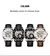 Ailang moda masculina relógio mecânico automático de aço inoxidável luxo negócios transparente esqueleto relógio pulso relogio masculino