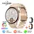 Smartwatch NFC para Mulheres, Smartwatch com Tela HD, Frequência Cardíaca, Rastreamento GPS , chamadas por voz , Huawei , Xiaomi ,
