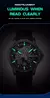 Mark Fairwhale 6620 Moda Masculina Relógio Mecânico Automático Pulseira de Silicone À Prova D 'Água Luminosa Esportes Casual Relógio de Pulso Masculino - Turinshop virtual