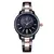 Shengke pulseira relógio para mulher japonês quartzo à prova dwaterproof água relogio feminino luxo strass todo preto reloj mujer - Turinshop virtual