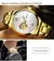 Imagem do Skrox original marca de luxo à prova dwaterproof água tourbillon relógio automático esqueleto aço mecânico homem relógio negócios masculino relógios pulso
