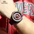DANIEL GORMAN Red Planet Design Relógio de quartzo para homens Relógio de pulso esportivo luminoso à prova d'água com ponteiros de contas magnéticas DG0525Red - Turinshop virtual