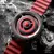 DANIEL GORMAN Red Planet Design Relógio de quartzo para homens Relógio de pulso esportivo luminoso à prova d'água com ponteiros de contas magnéticas DG0525Red na internet