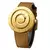 Dom 1753 nova moda masculina relógio de quartzo design criativo bola magnética à prova dwaterproof água mostrador ouro pulseira couro casual relógio masculino presente - Turinshop virtual