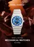 Daniel Gorman Automatic Watch for Men, relógios de pulso mecânicos, luxo desportivo, relógios luminosos Retro Square, 36mm, DG8532 na internet