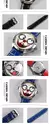 Joker-Relógio de quartzo de pulseira de couro impermeável masculino, fase da lua, multifunções, mergulhador, automático, movimento, luxo, moda - comprar online