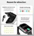 relógio inteligente 2 em 1 com fone de ouvido smartwatch bluetooth chamada relógio masculino gps pista monitor freqüência cardíaca jogar música smartwatch - Turinshop virtual