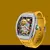 IW-Relógio de borracha amarela impermeável masculino, design personalizado, totalmente automático, moda mecânica - Turinshop virtual