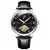 Imagem do TEVISE Relógio Masculino Relógio Mecânico Automático Tourbillon Fase da Lua Pulseira de Couro Luminoso Relógio Esportivo Casual