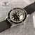 Tandorio cúpula cristal de safira nh35 vintage 40mm relógio automático para homem luminoso 120 cliques moldura 20atm relógio de pulso mecânico - loja online