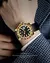 Homem de luxo relógio de pulso quartzo clássico calendário mostrador luminoso à prova dwaterproof água pulseira silicone relógios para homem relogio masculino - comprar online
