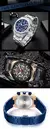Mini Focus MF0411G Relógio de luxo à prova d'água luminoso cronógrafo calendário pulseira de aço inoxidável relógios de quartzo masculinos - comprar online