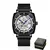 Skrox quadrado elegante esqueleto movimento automático homem relógio de pulso mecânico marca original luxo relógio reloj hombre