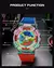 Imagem do Sanda Men Relógio Digital G Estilo Esportes À Prova D 'Água Choque Militar Premium Relógios Magic Color Cool Luxo Relógio De Pulso Relojes 9004