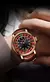Lige criativo exclusivo dial design quartzo homem relógio pulseira de couro moda luxo à prova dwaterproof água luminosa roleta jogo relógios para homem - Turinshop virtual