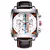 Relógio de pulso automático à prova d'água masculino, Design de luxo, Turbilhão, Quadrado Clássico, Pulseira de couro, Relógio mecânico na internet