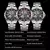 Glenaw steampunk esqueleto relógio masculino anel de luxo relógios mecânicos automáticos luminoso à prova dwaterproof água relógio pulseira aço inoxidável - loja online