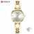 CURREN-Relógio de Pulseira de Aço Inoxidável Feminino, Quartzo, Elegante, Strap , Strass simples ,presente ,senhoras ,moda ,9092 - Turinshop virtual