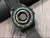 DANIEL GORMAN Relógio magnético masculino preto à prova d'água contas de aço inoxidável relógio de quartzo com pulseira de silicone DG0221 verde - comprar online