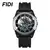 Imagem do Fidi relógio masculino mecânico totalmente automático, de alta qualidade, luxuoso, à prova d'água, pulseira de silicone, fd114