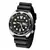 Imagem do 44mm esportes relógio de quartzo skx 6105 estilo tartaruga relógio de pulso instalar movimento quartzo luxo pulseira silicone mergulho relógio de pulso masculino