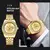 Imagem do Dom luxo diamante relógio 1891 quartzo tira de aço relógio masculino luminoso à prova dwaterproof água calendário relógios para homem relogio masculino