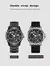 Fidi relógio de luxo masculino moda oco dial automático relógio mecânico relógios silicone masculino à prova dwaterproof água relógio de pulso fd103 - Turinshop virtual