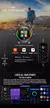 Imagem do North edge 2024 novos relógios gps masculino esporte relógio inteligente hd amoled display 50m atm altímetro barômetro bússola smartwatch para homem