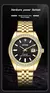 Imagem do Dom luxo diamante relógio 1891 quartzo tira de aço relógio masculino luminoso à prova dwaterproof água calendário relógios para homem relogio masculino