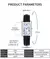 BERNY Tank Relógios para Homens Calendário Data Relógio Masculino de Quartzo Pulseira de Couro Retângulo Dial Vestido Clássico Relógio de Pulso Masculino - Turinshop virtual