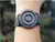 DANIEL GORMAN-Relógio Quartz para Homens, Preto, Verde, Magnetic Driven, Relógio de pulso impermeável, Stainless Steel Band, Beads Pointers, 0118 - loja online