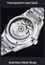 gaivota relógio mecânico automático masculino multifuncional dial calendário safira banda de aço relógio de pulso masculino reloj hombre m162 - Turinshop virtual